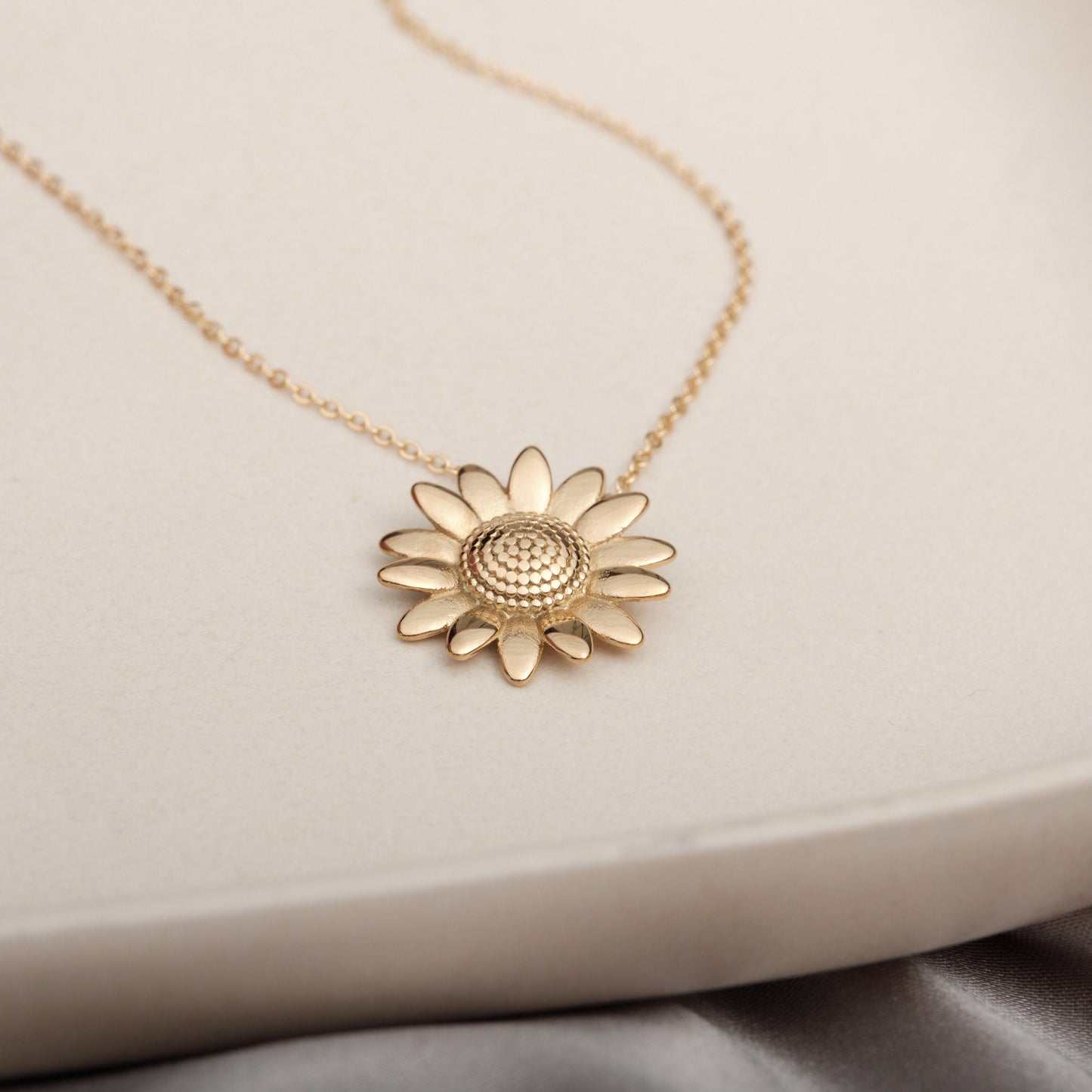 Gold Sunflower Charms Antique Gold Sunflower Pendants Spring Summer Flower Charms Floral Necklace Birth Flower