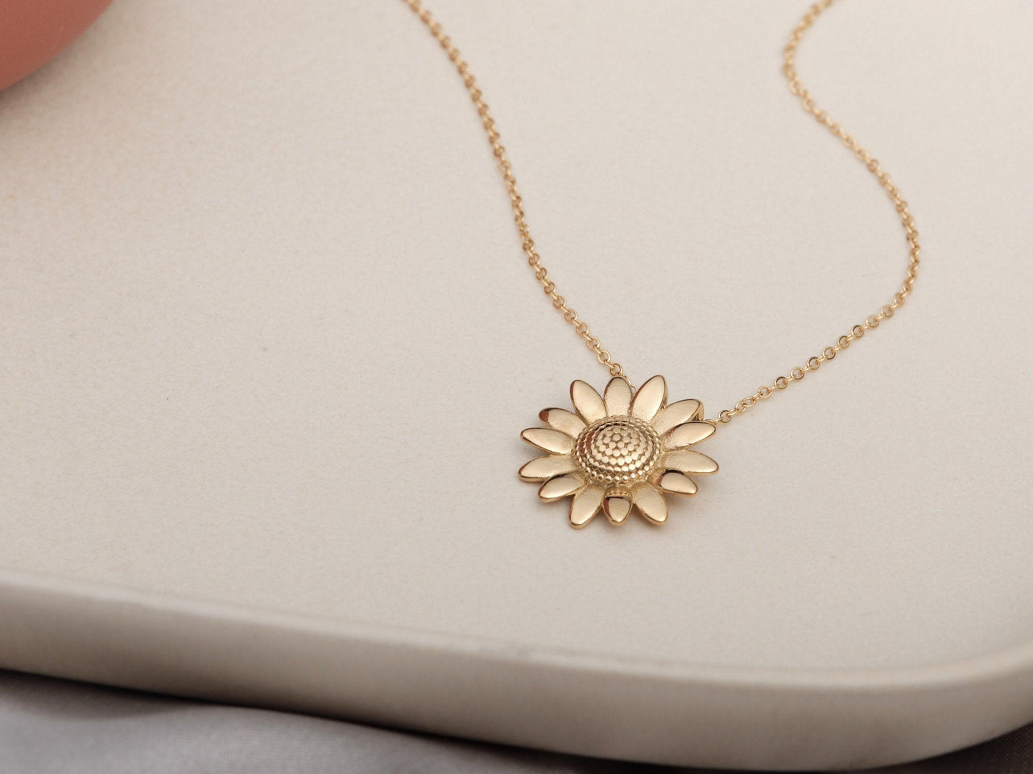 Gold Sunflower Charms Antique Gold Sunflower Pendants Spring Summer Flower Charms Floral Necklace Birth Flower