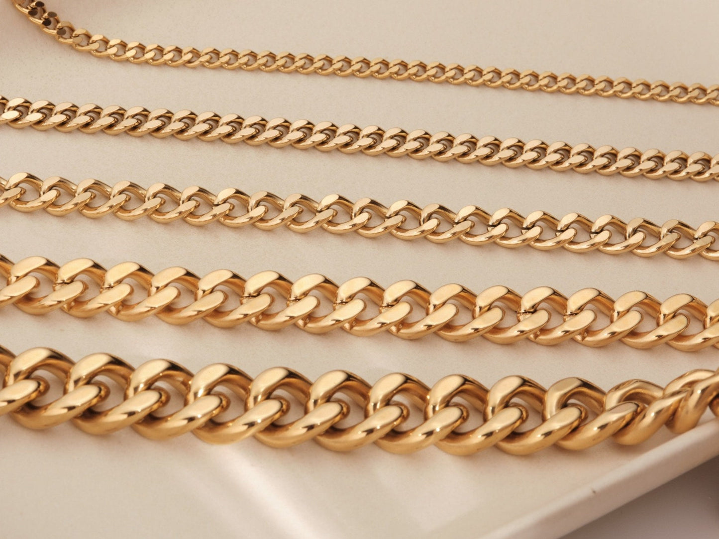 Gold Cuban Chain Necklace, Cuban Link Chain, Gold Chain Necklace, Linked Chain Necklace, Chunky Cuban Chain, Thick Cuban Chain Chunky Chains