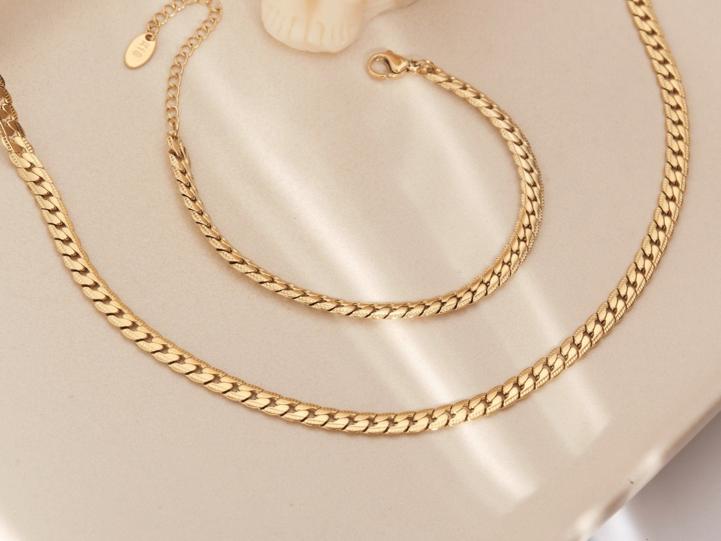 Gold Herringbone Necklace, Vintage Herringbone Necklace, Gold Snake Chain Necklace, Vintage Snake Chain, Gold Herringbone Chain, Gift